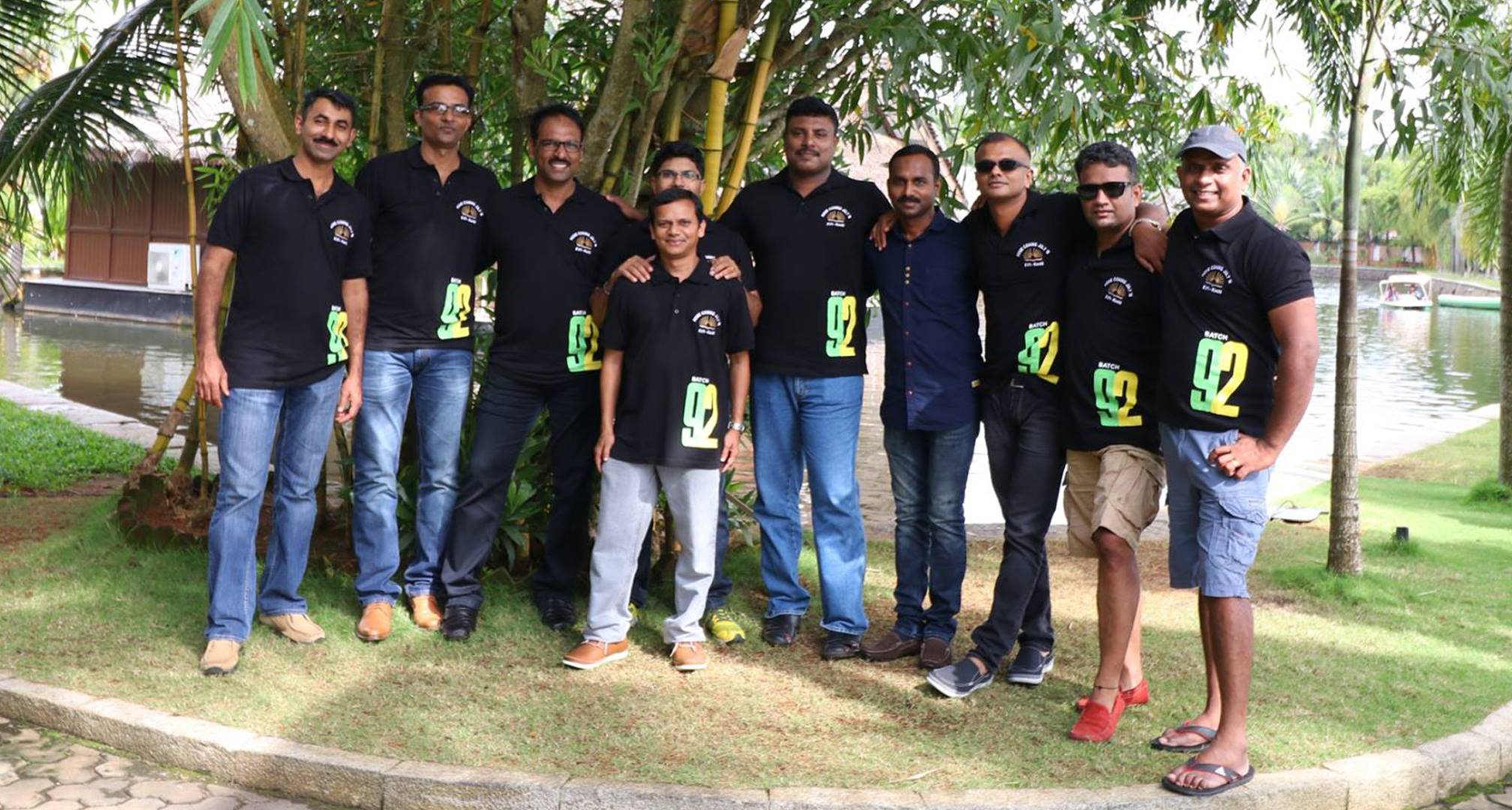 Team 92 with polo shirts